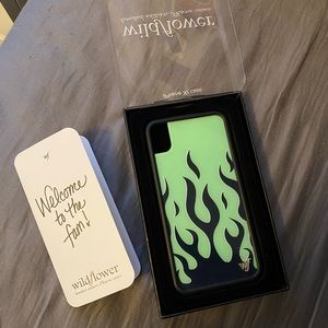 Wildflower Flames iPhone X/XR case